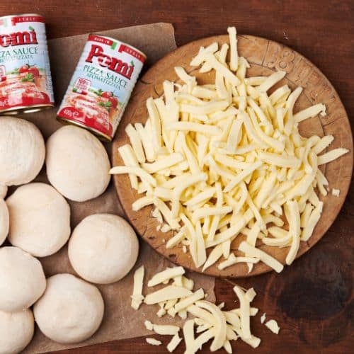 Premium Bulk Saver Pizza Kit | 24x Premium 250g doughballs + 2kg Napoli Fior di latte + 6x 400g Cirio pizza sauce