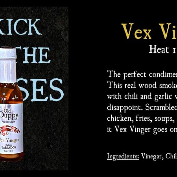 Old Duppy Vex Smoked Vinegar - 1x 150ml